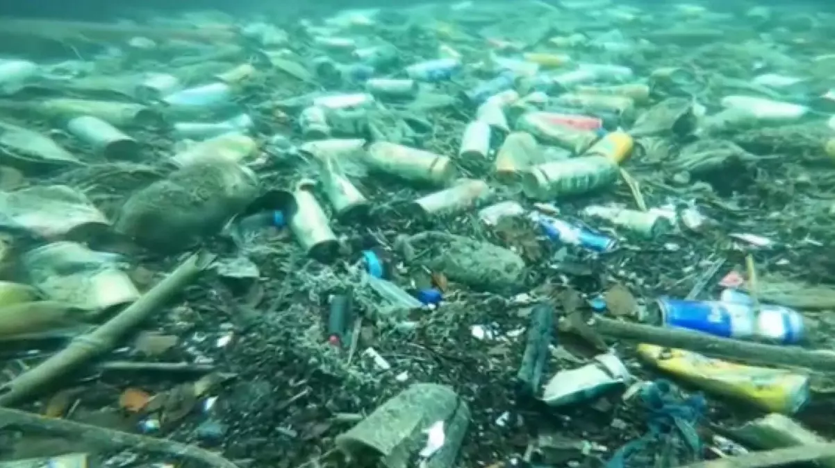 Водолаз находит магические предметы и ценные вещи в Анталии